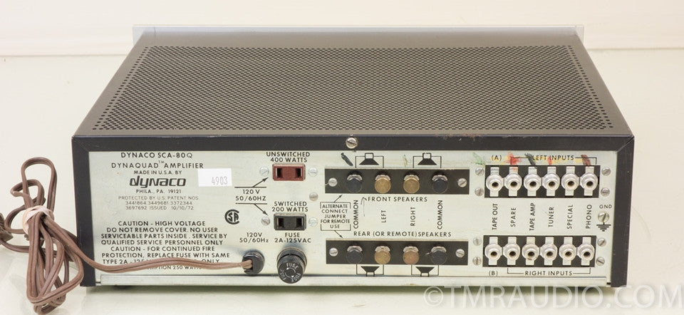 Dynaco 4 Dimensional Amplifier SCA-80Q