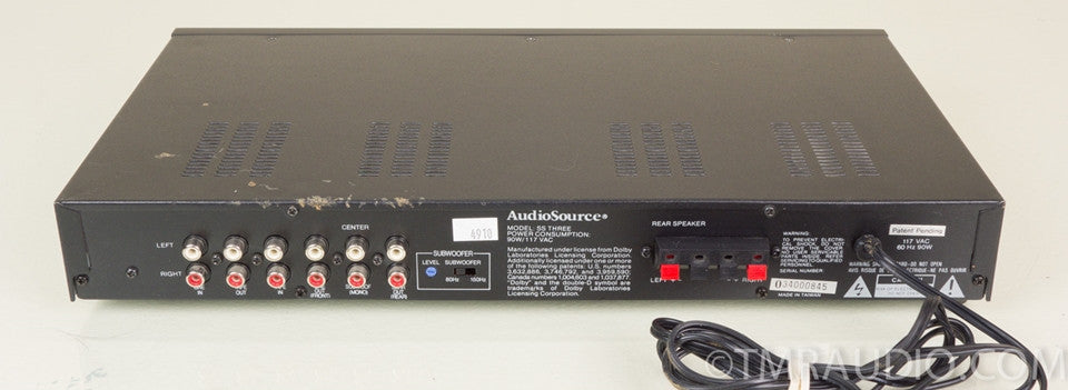 Audiosource Model SS Three Surround Sound Processor