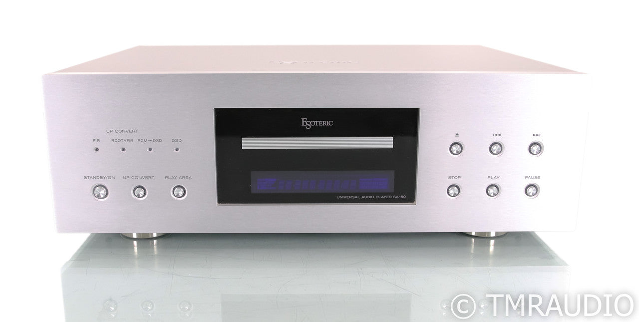Esoteric SA-60 CD / SACD Player; Remote; Silver; SA60