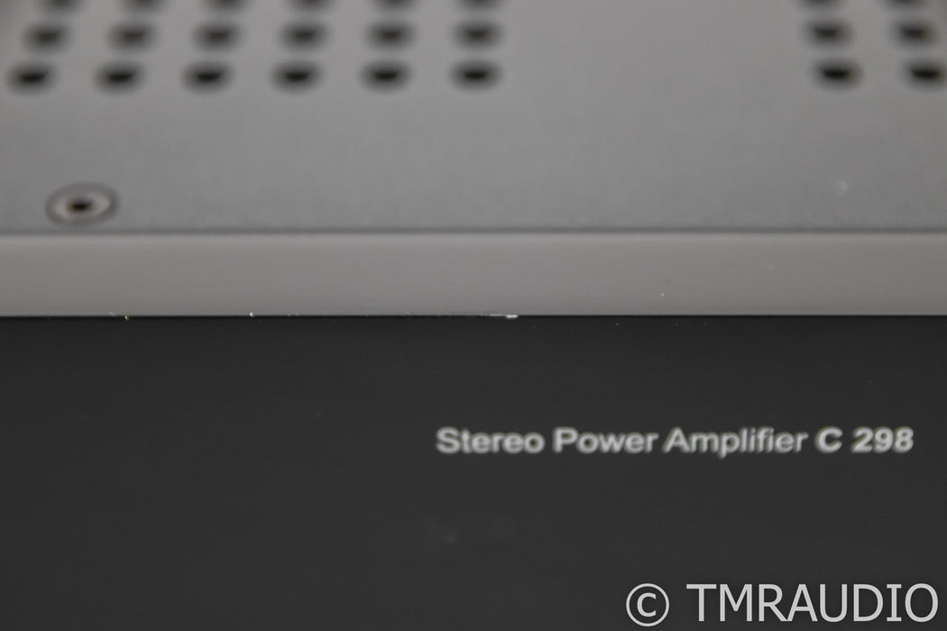 NAD C 298 Stereo Power Amplifier