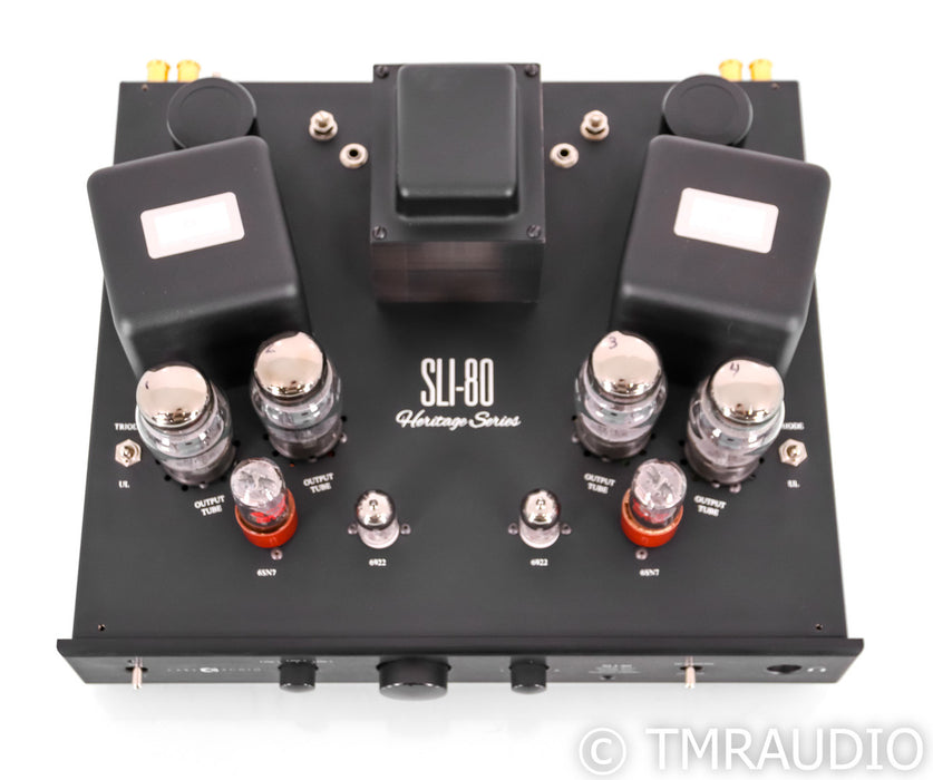 Cary Audio SLI-80HS Stereo Tube Integrated Amplifier; Remote; Heritage Series
