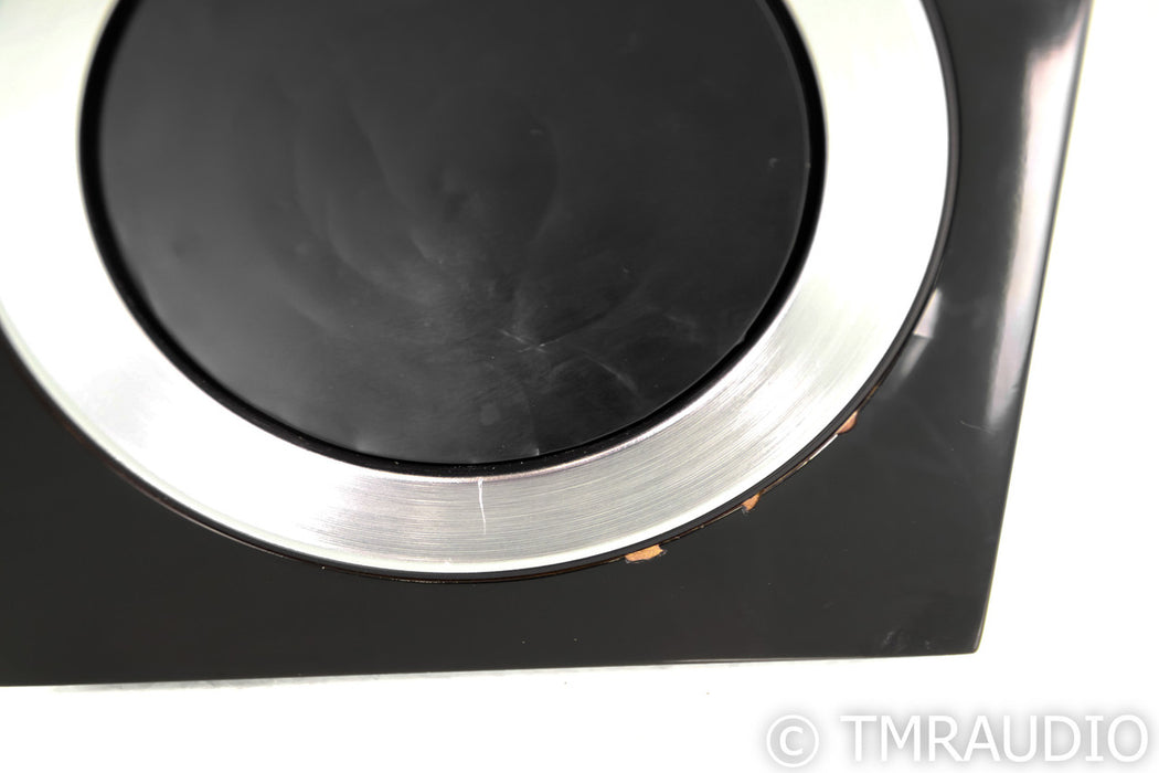 KEF R300 Bookshelf Speakers; R-300; Gloss Black Pair