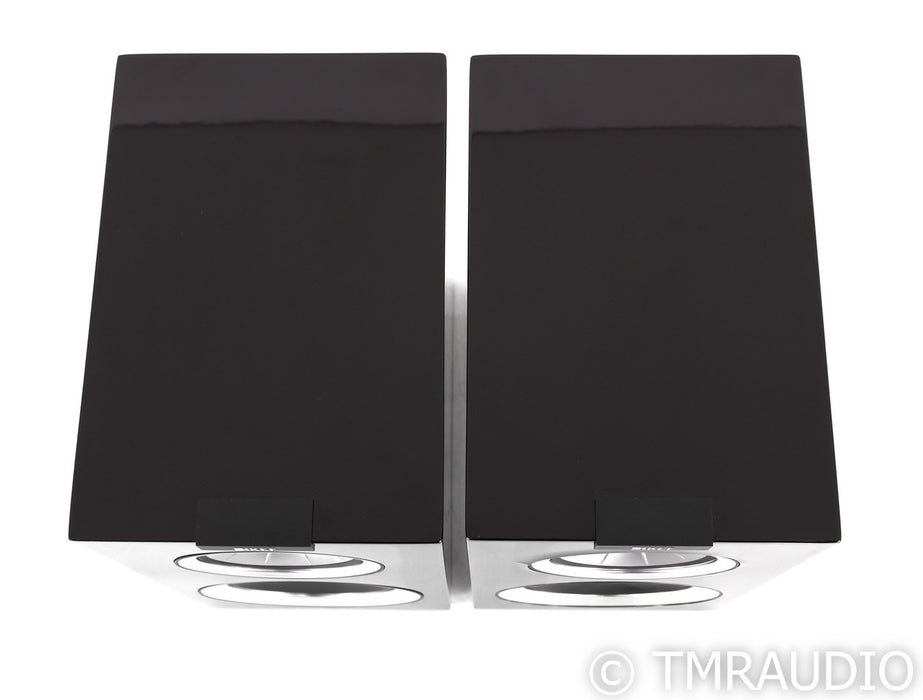 KEF R300 Bookshelf Speakers; R-300; Gloss Black Pair