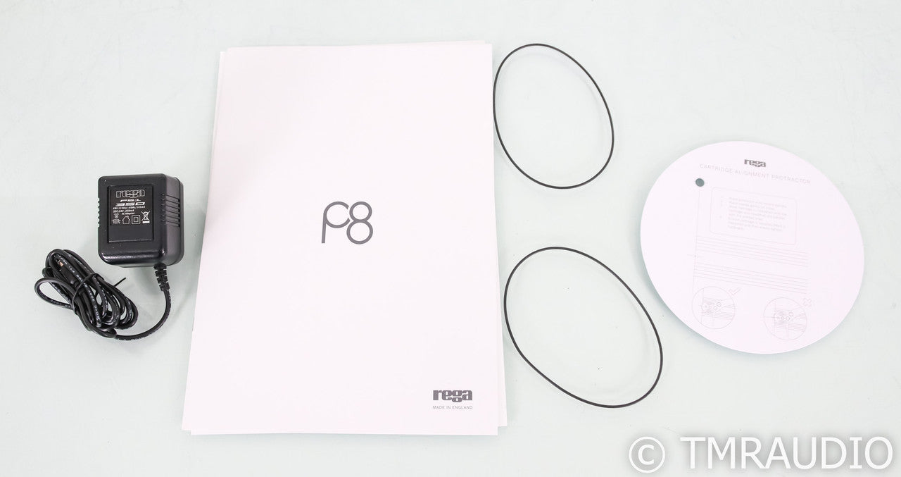 Rega Planar 8 Belt-Drive Turntable; Apheta 3 MC Cartridge (Open Box)