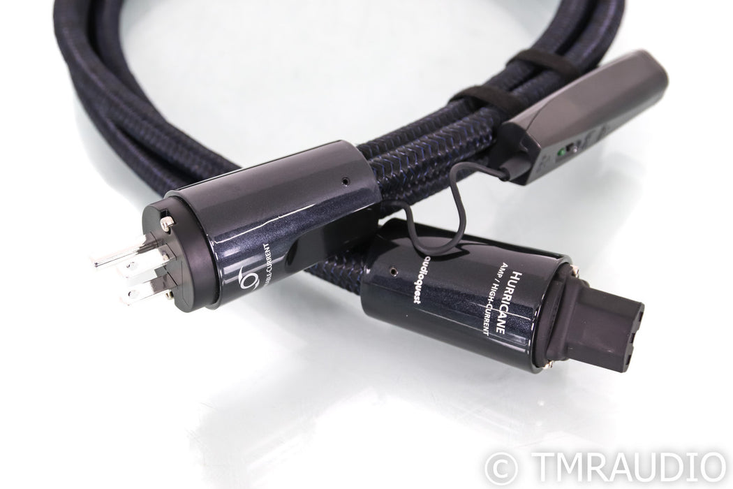 AudioQuest Hurricane High Variable Current Power Cable; 1m AC Cord; 72v DBS