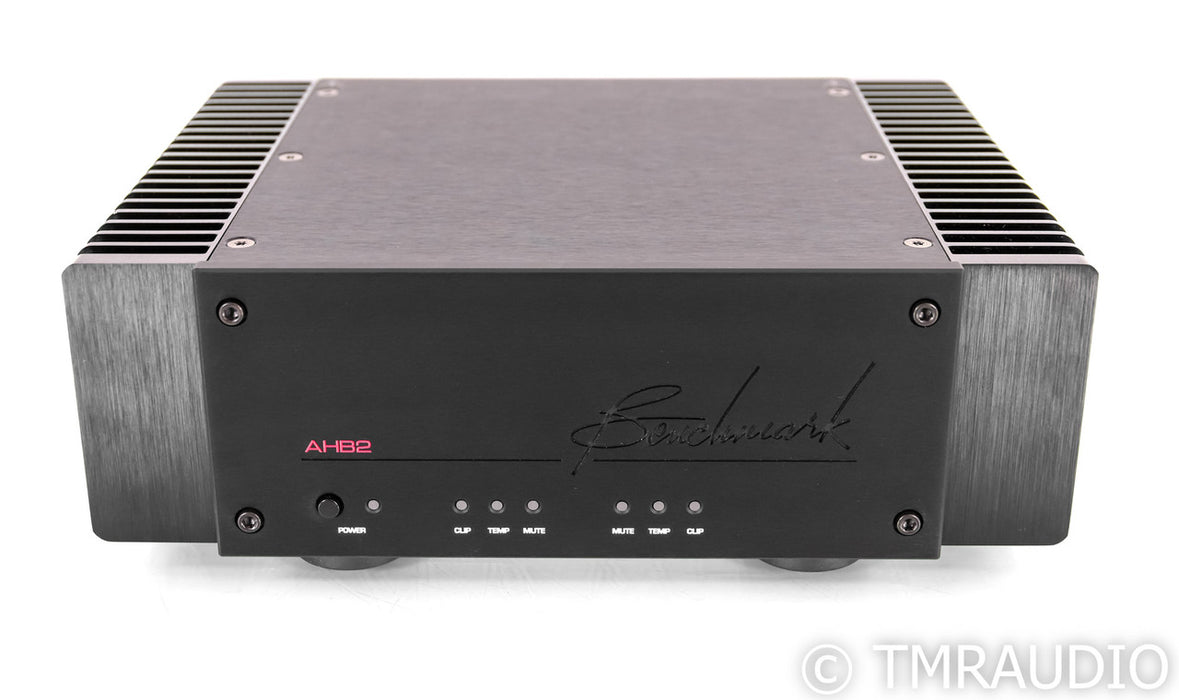 Benchmark AHB2 Stereo Power Amplifier; Black (Open Box)