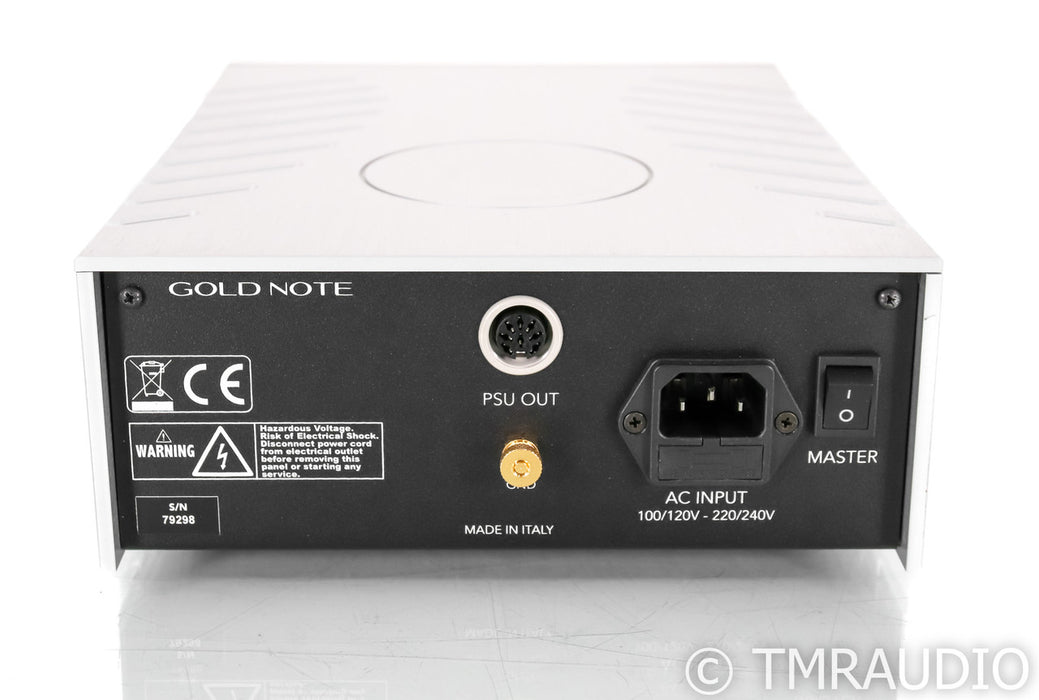 Gold Note PSU-10 EVO External Power Supply; Silver (Open Box)
