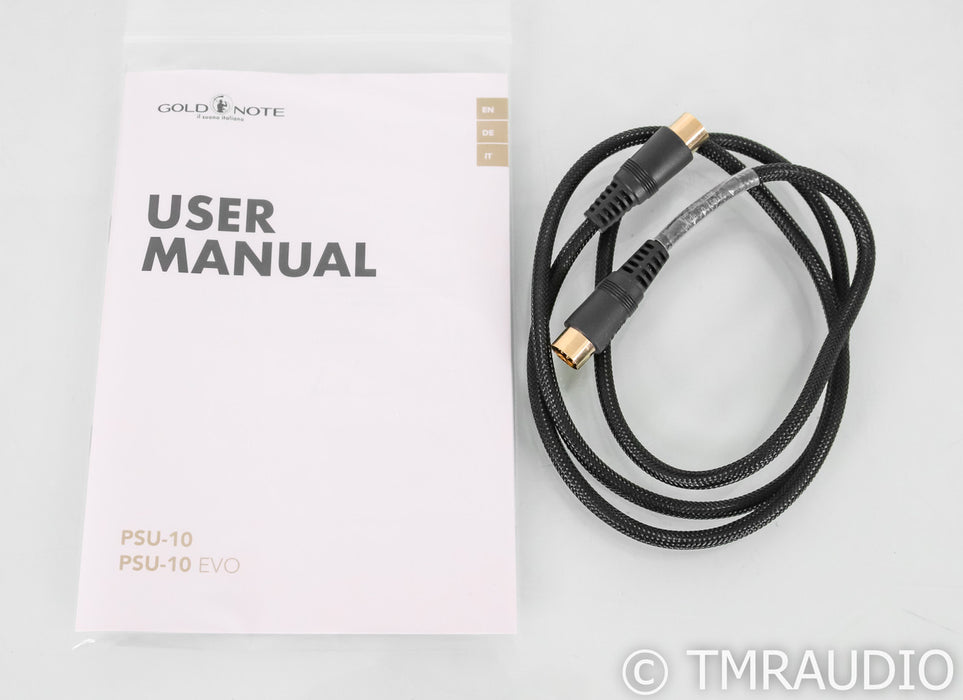 Gold Note PSU-10 EVO External Power Supply; Silver (Open Box)