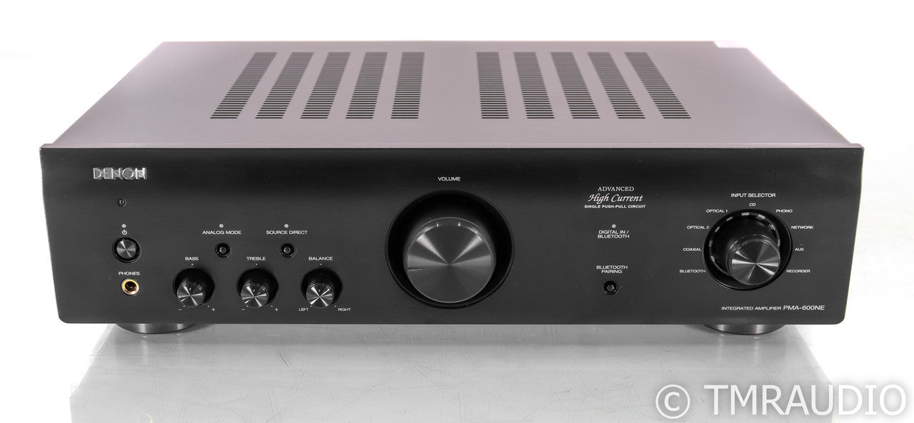 Denon PMA-600NE Stereo Integrated Amplifier; Remote; Bluetooth; MM Phono