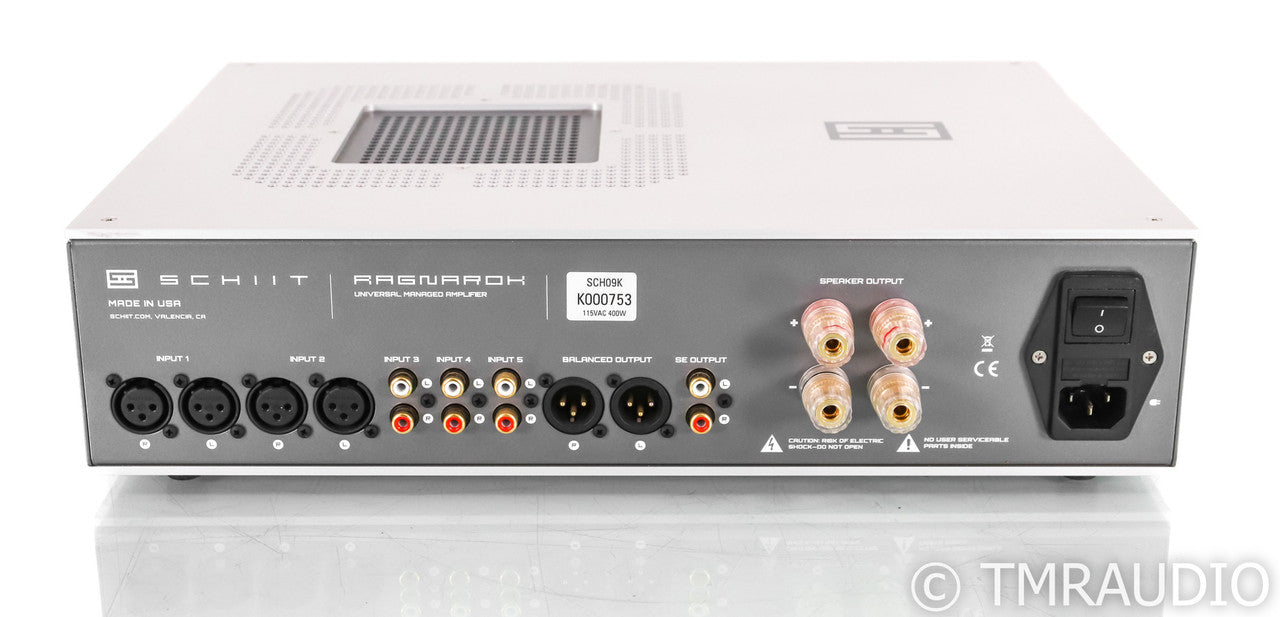 Schiit Ragnarok Stereo Integrated Amplifier; Silver (No Remote)