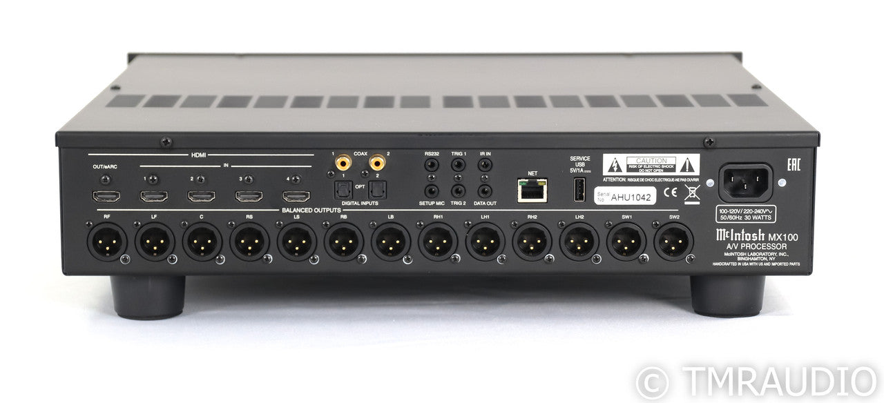 McIntosh MX100 11.2 Channel Home Theater Processor; Remote