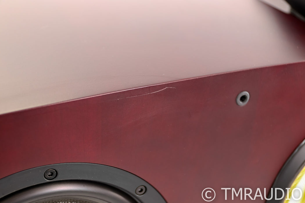 B&W HTM1 Nautilus Center Channel Speaker; HTM-1; Red Cherry