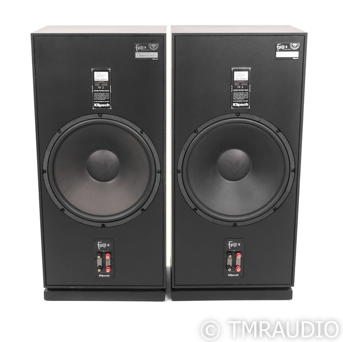 Klipsch Forte III SE Floorstanding Speakers; Matte Black Pair; Special Edition