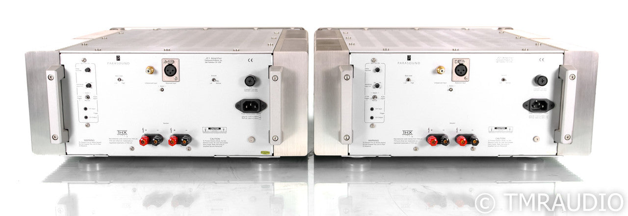 Parasound JC 1 Mono Power Amplifier; Silver Pair
