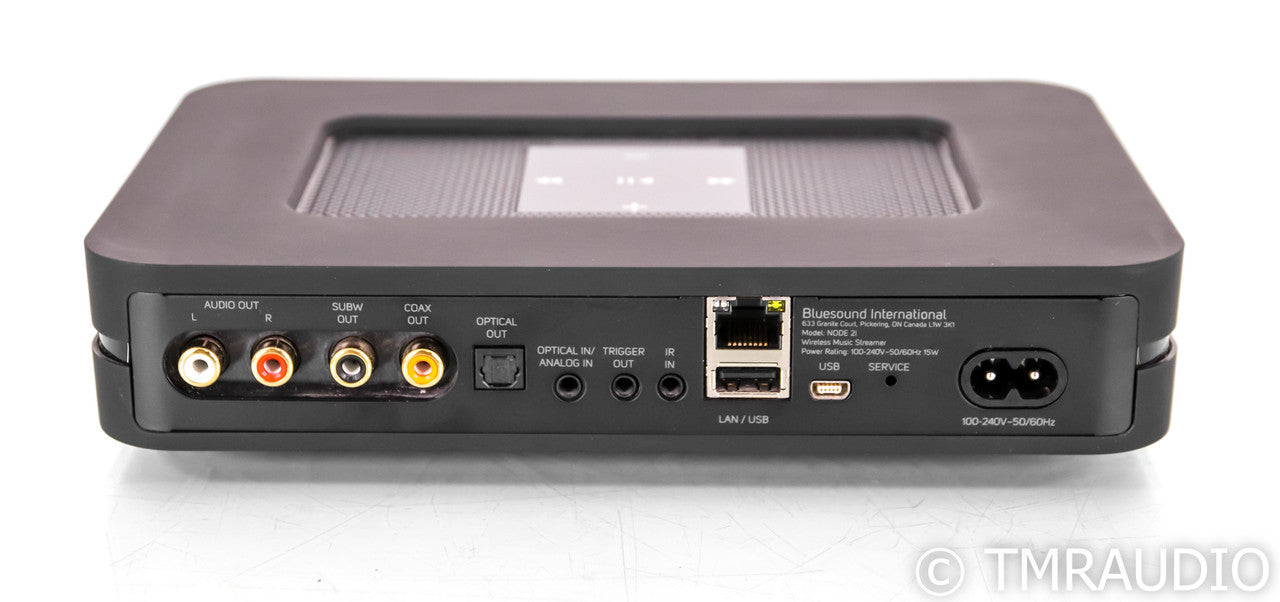 Bluesound NODE 2i Wireless Network Streamer; Black