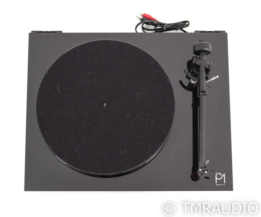 Rega Planar 1 Belt Drive Turntable; RB110 Tonearm; Ortofon 2M Red MM Cartridge