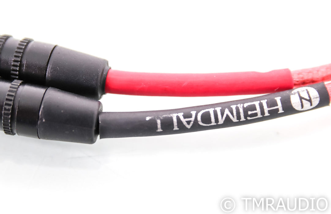 Nordost Heimdall RCA Cables; 1m Pair Interconnects