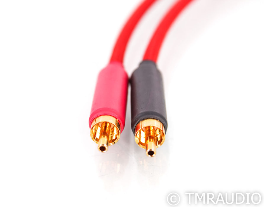 Black Cat Cables Coppertone RCA Cables; 1m Pair Interconnects