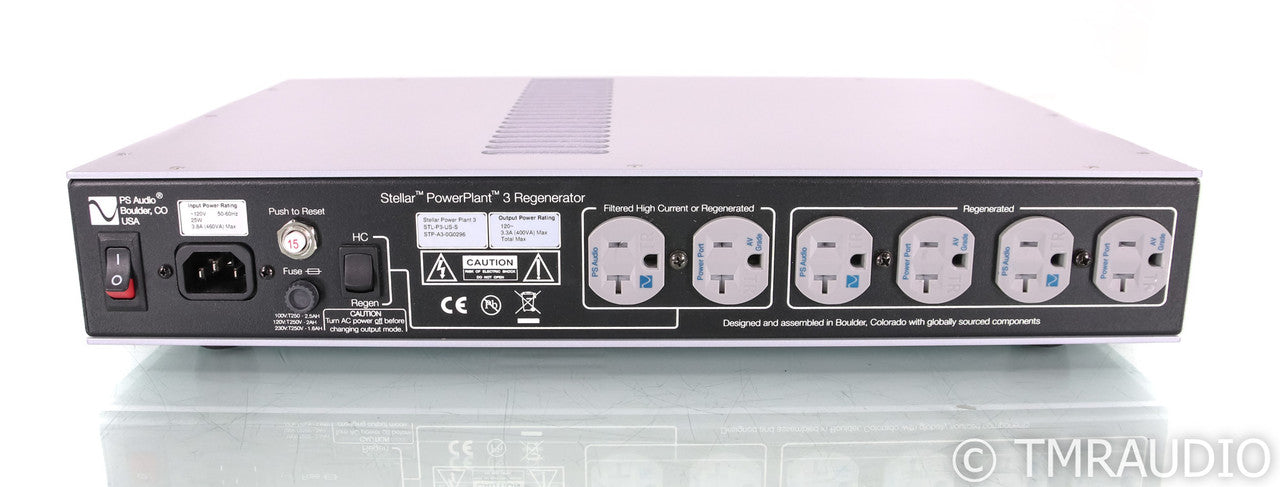 PS Audio Stellar PowerPlant 3 Power Conditioner; AC Regenerator; P3 (Used)