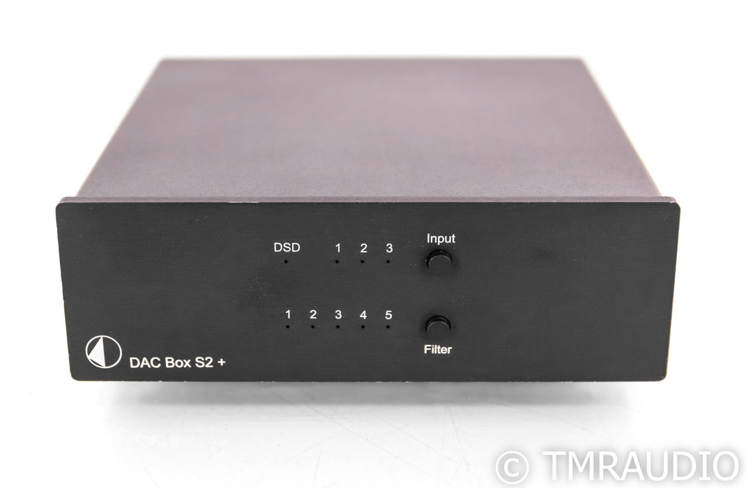 Pro-Ject DAC Box S2+ DAC; D/A Converter; Black; S2 Plus
