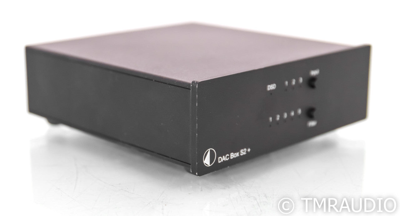 Pro-Ject DAC Box S2+ DAC; D/A Converter; Black; S2 Plus