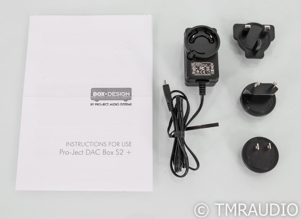 Pro-Ject DAC Box S2+ DAC; D/A Converter; Black; S2 Plus