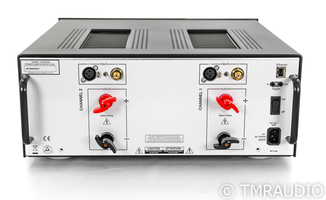 Mark Levinson No. 532H Stereo Power Amplifier; Black; 532-H