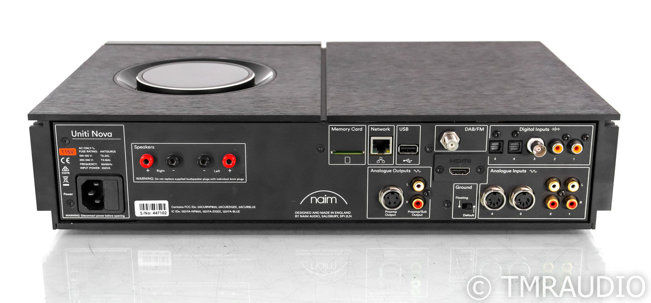 Naim Uniti Nova Wireless Streaming Integrated Amplifier; Remote; Tuner