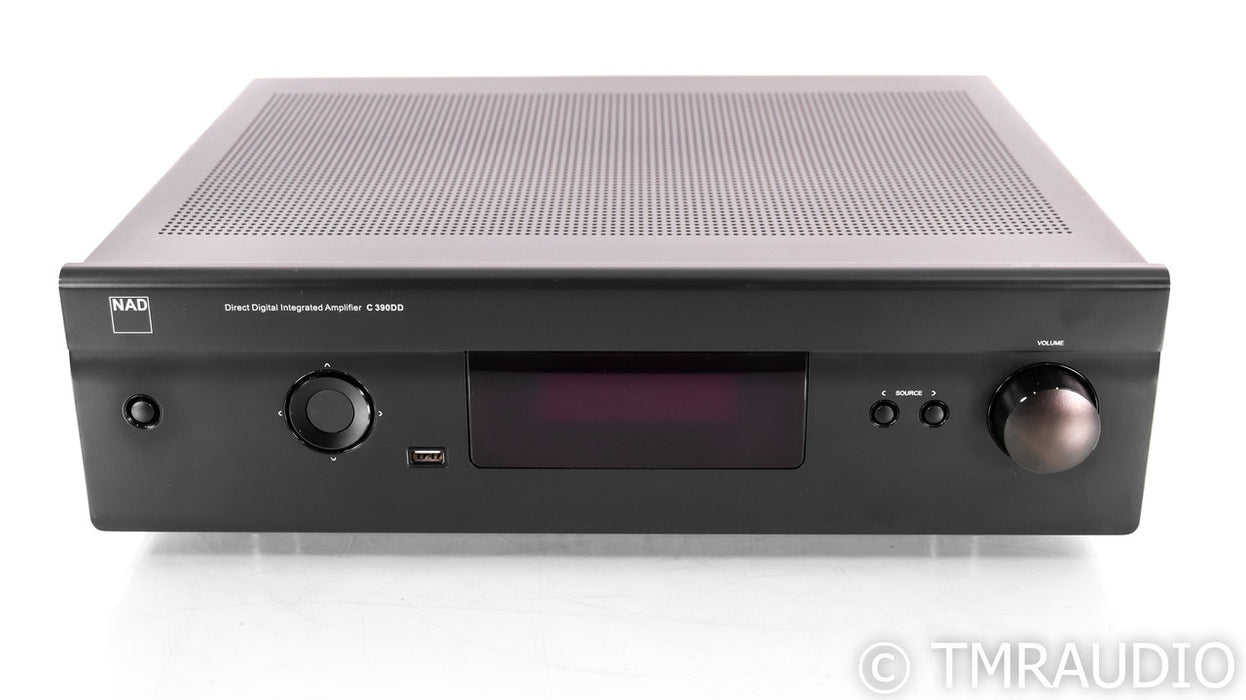 NAD C 390DD Digital Integrated Power Amplifier; C390DD; DAC; Remote
