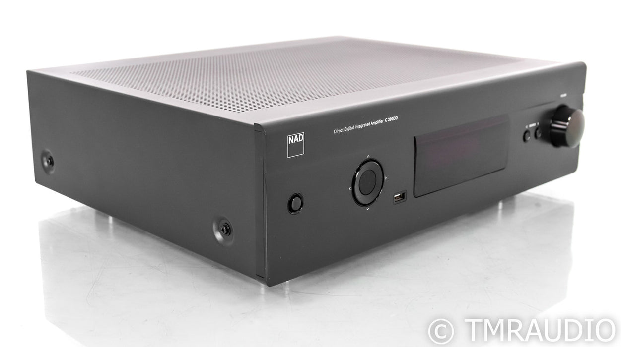 NAD C 390DD Digital Integrated Power Amplifier; C390DD; DAC; Remote