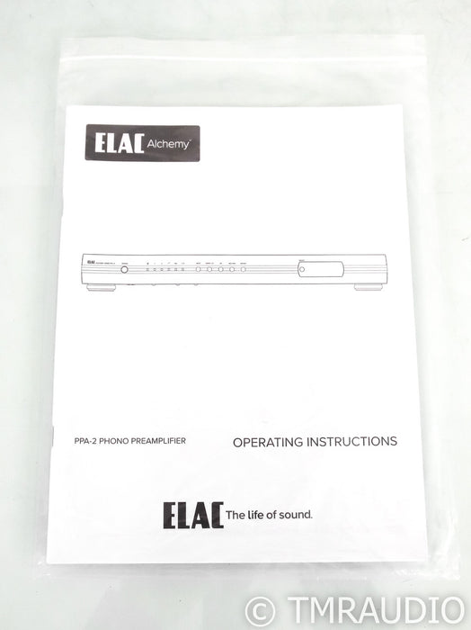 Elac PPA-2 MM / MC Phono Preamplifier; PPA2; Black; Alchemy Series