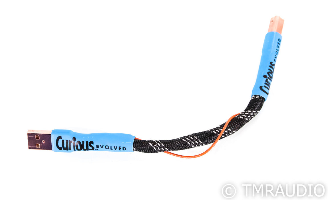 Curious Cables Evolved Regen Link USB Cable; 8in Digital Interconnect