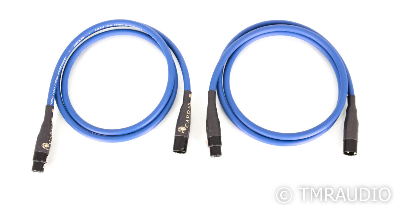 Cardas Clear Cygnus XLR Cables; 1.5m Pair Balanced Interconnects