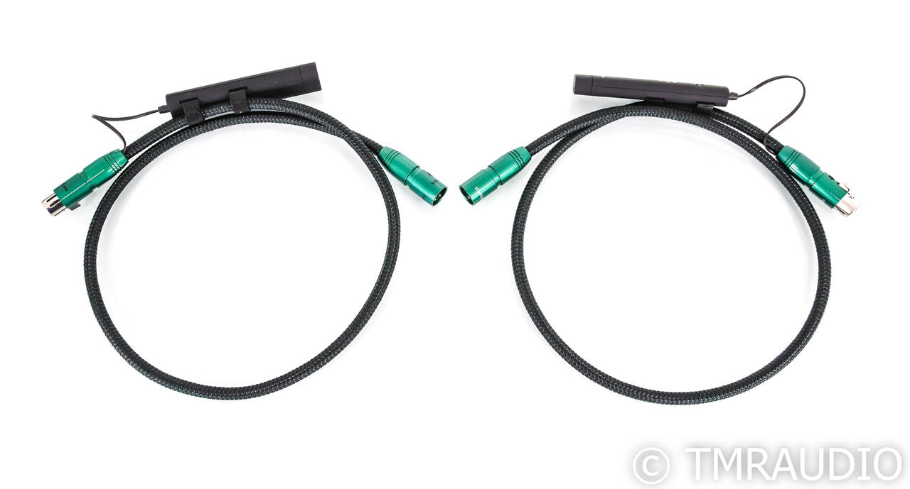 AudioQuest Columbia XLR Cables; 1m Pair Balanced Interconnects