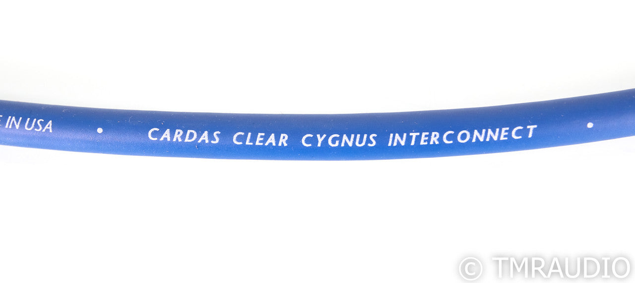 Cardas Clear Cygnus RCA Cables; 1m Pair Interconnects