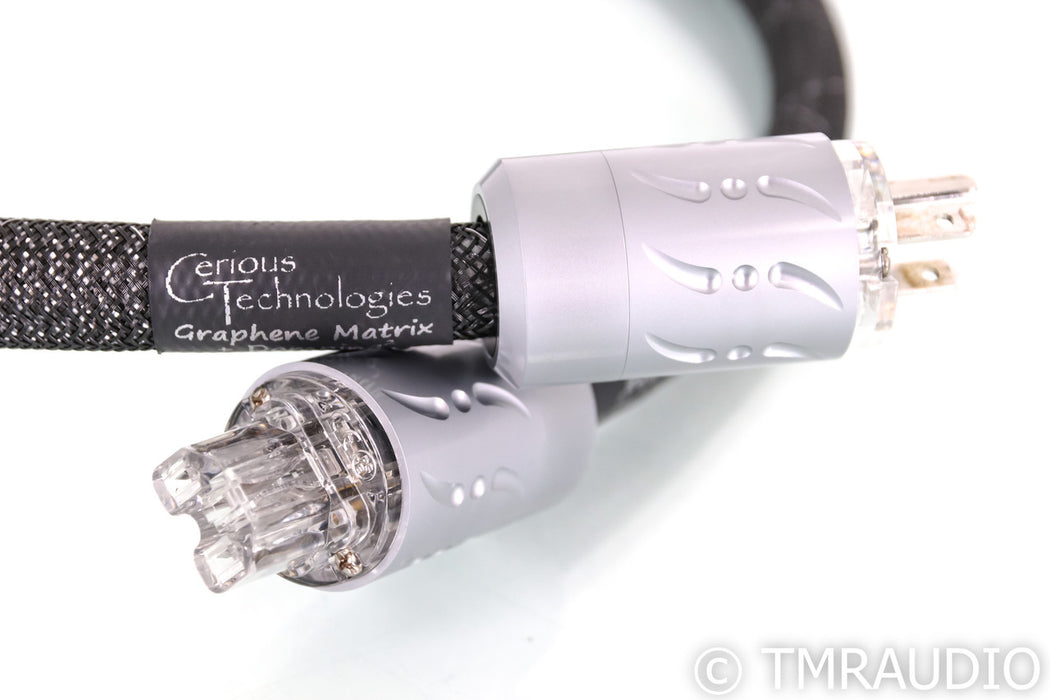 Cerious Technologies Graphene Matrix + Damping2 Power Cable; 4ft AC Cord