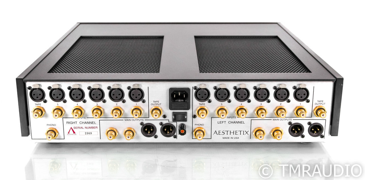 Aesthetix Janus Stereo Tube Preamplifier; Remote; Standard Edition