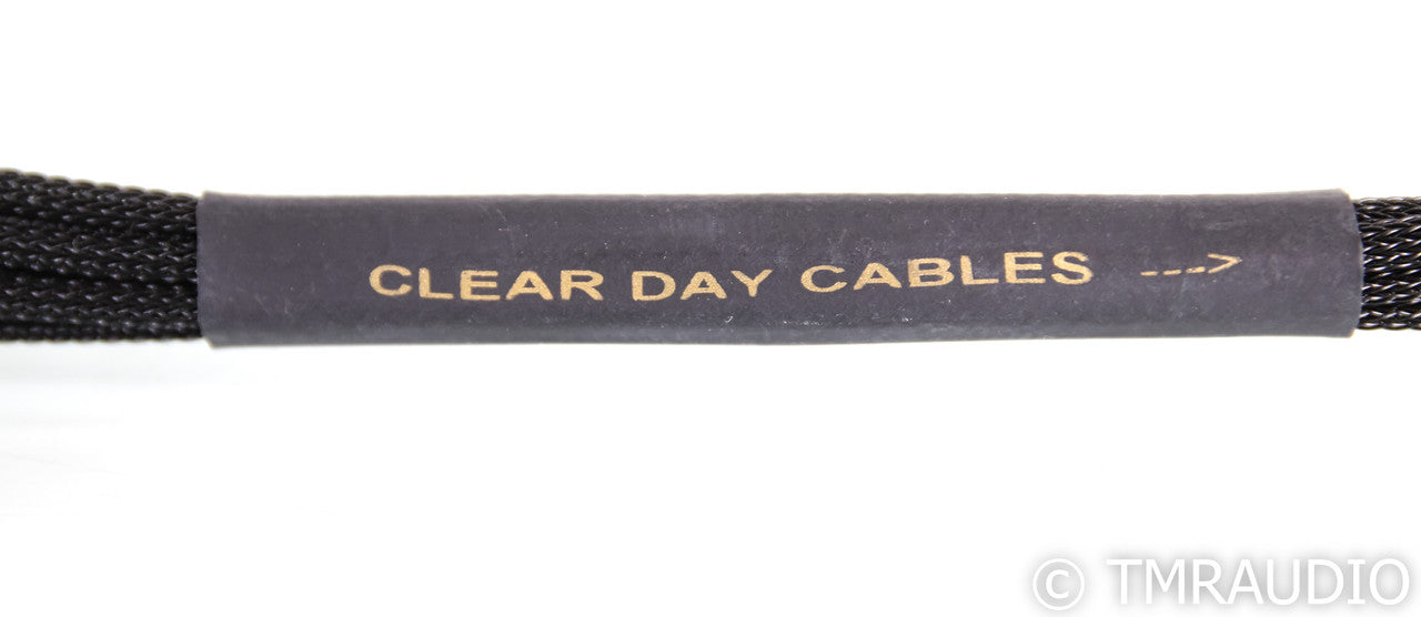 Clear Day Double Shotgun Full Range Speaker Cables; 10ft Pair