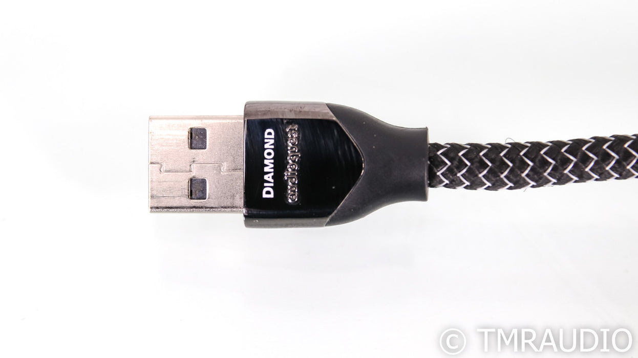 AudioQuest Diamond USB Cable; 3m Digital Interconnect; 72v DBS