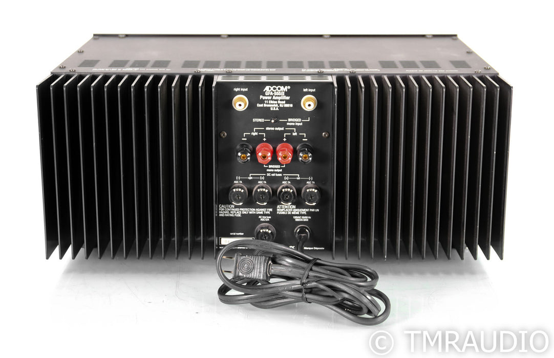Adcom GFA-555 II Stereo Power Amplifier; GFA555 MkII