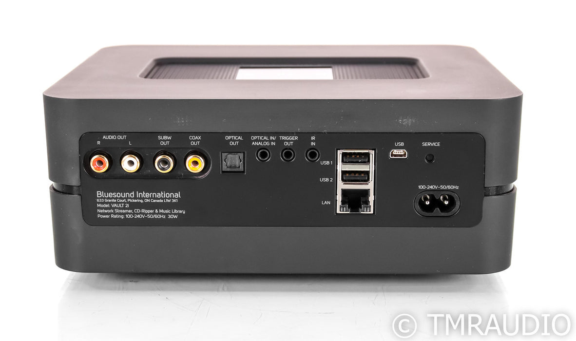 Bluesound VAULT 2i Wireless Server / Streamer / CD Ripper; Black; 2TB