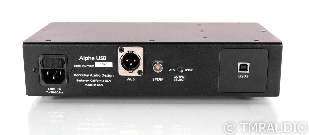 Berkeley Audio Design Alpha USB Digital Interface; D/D Converter