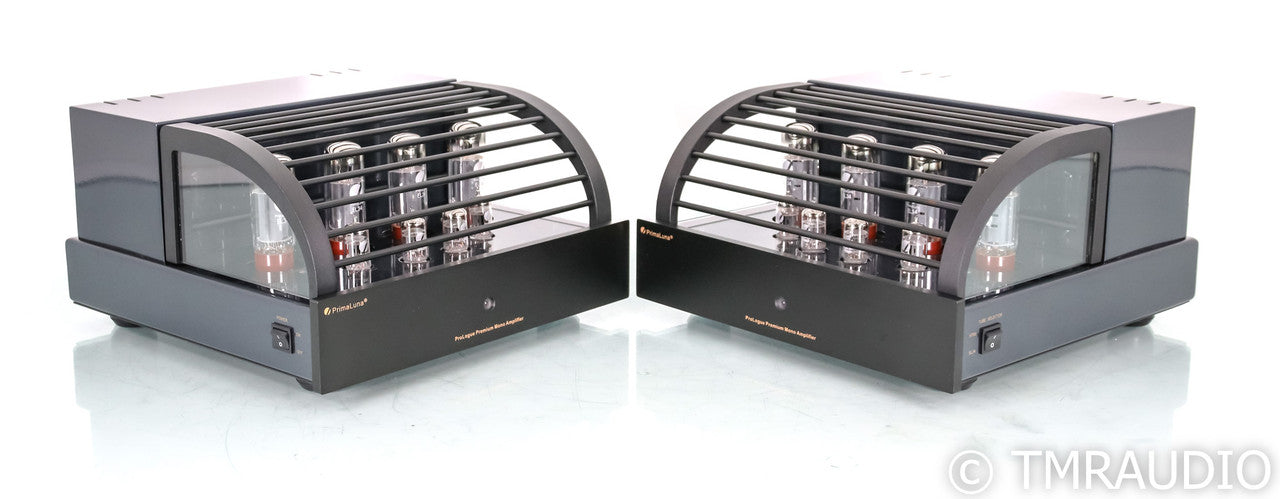 PrimaLuna ProLogue Premium Mono Tube Power Amplifier; Black Pair