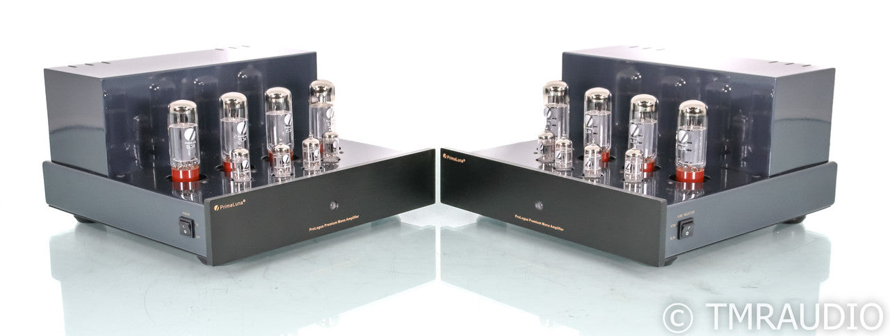 PrimaLuna ProLogue Premium Mono Tube Power Amplifier; Black Pair