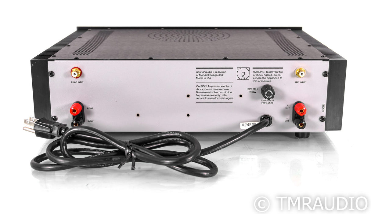 Acurus A250 Stereo Power Amplifier; A-250