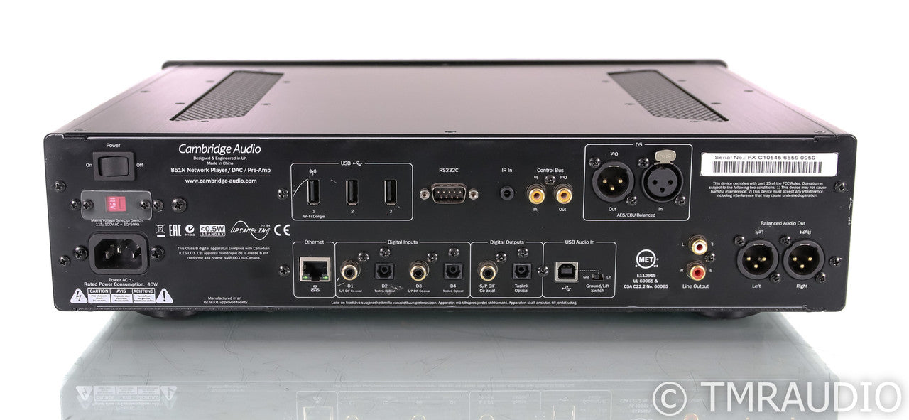 Cambridge Azur 851N Network Player / DAC / Preamplifier