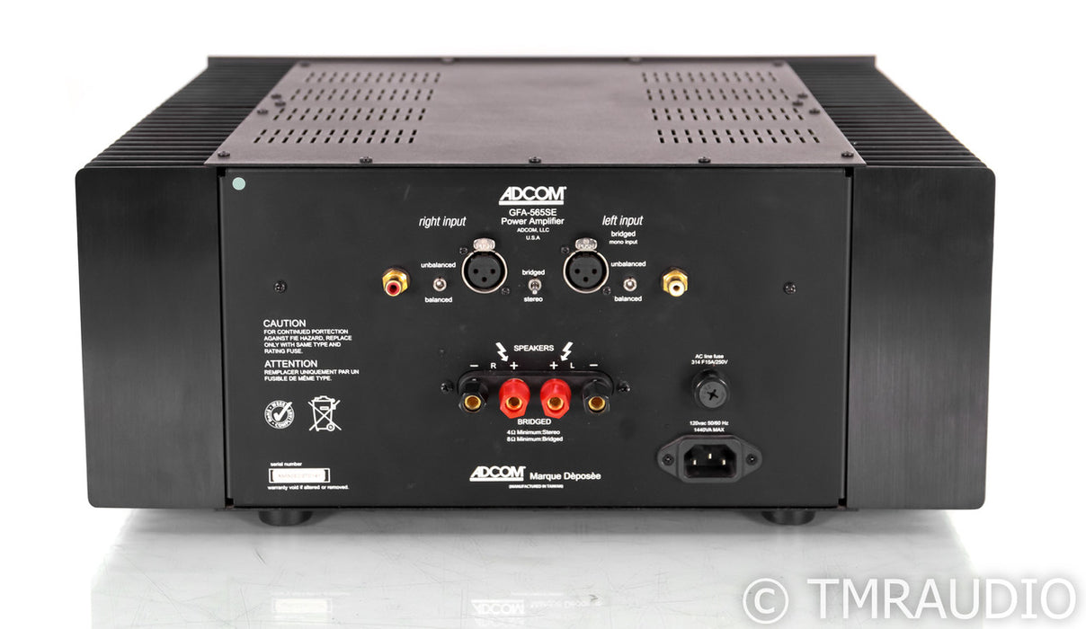 Adcom GFA-565SE Stereo Power Amplifier; GFA565SE