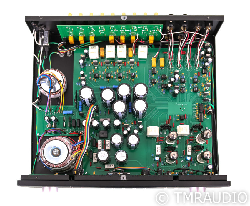 Rogue Audio RP-9 Stereo Tube Preamplifier; Remote; Black