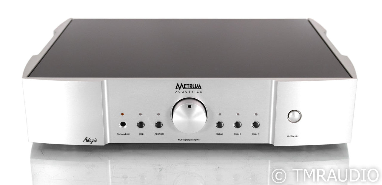 Metrum Acoustics Adagio DAC; Remote; Silver