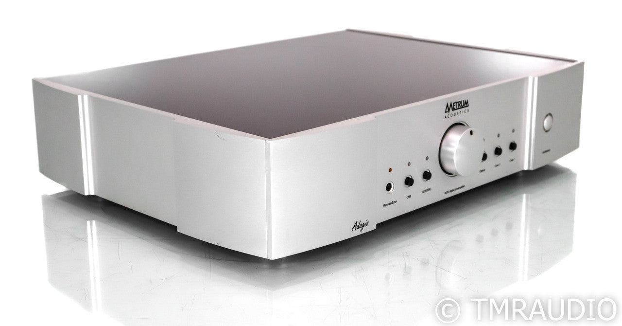 Metrum Acoustics Adagio DAC; Remote; Silver